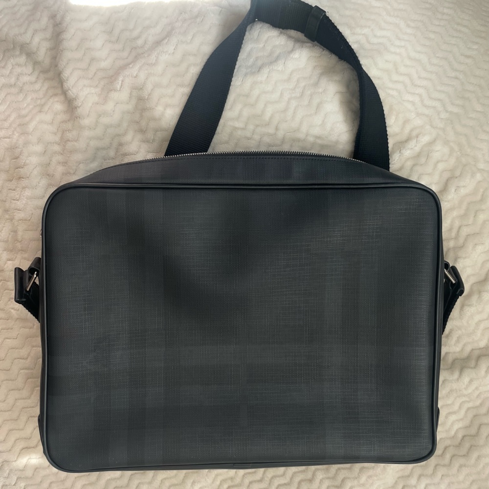 Burberry Smoked Check Messenger Bag